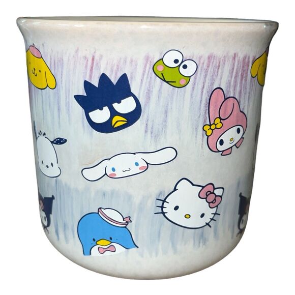 Sanrio Hello Kitty Friends 20 oz Ceramic Coffee Mug Melody Cinnamoroll Keroppi - Picture 2 of 5